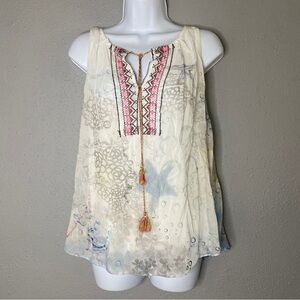 Miss Carla Layered Crochet Starfish Ocean Blouse 🌊
